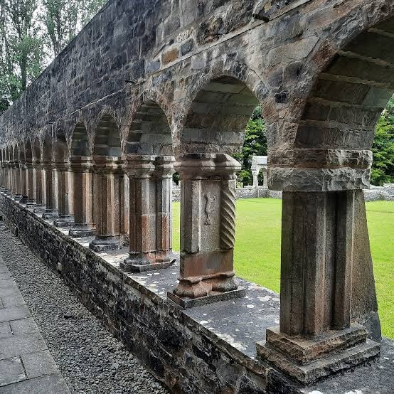Inside Ballintubber Abbey