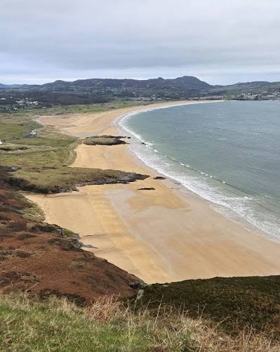 Inside Ballymastocker Beach