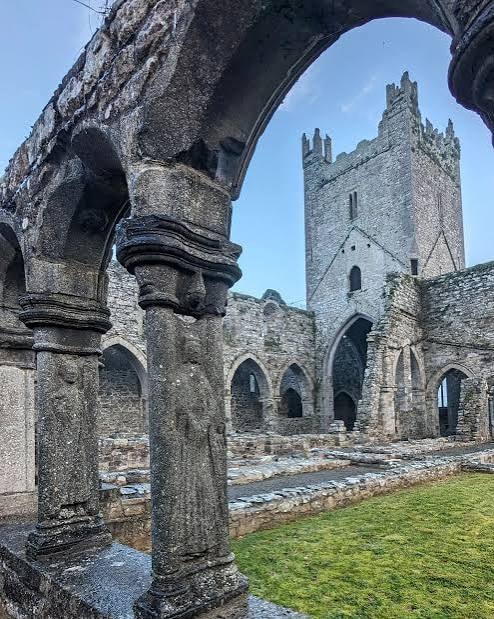 Inside Jerpoint Abbey